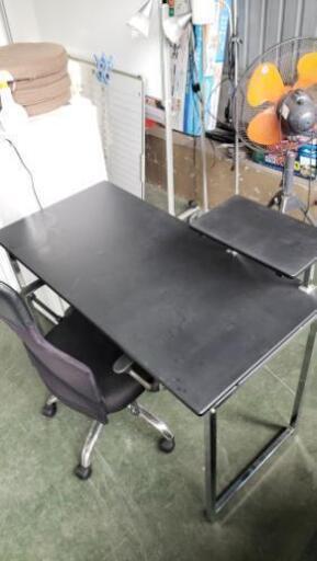 【パソコンデスク】ビジネススペースにも♪チェアとセット激安出品！！