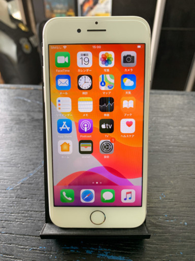 【SIMフリー】au iPhone7 32gb シルバー バッテリー新品