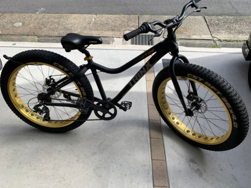 【お渡し待ち】ファットバイク　TRINXトリンクス　26インチ