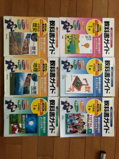 【終了/廃棄】中学1年用:教科書ガイド
