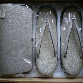 草履・バック　未使用の画像