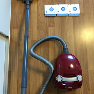 ZEPEAL 掃除機(紙パック3つ、隙間ノズル付き)