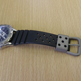 【美品】SEIKO セイコー 腕時計 時計 セイコー5 自動巻 オートマティック ラバーベルト 7S36-00A0 ダイバーモデル 裏スケ 100ｍ防水♪の画像