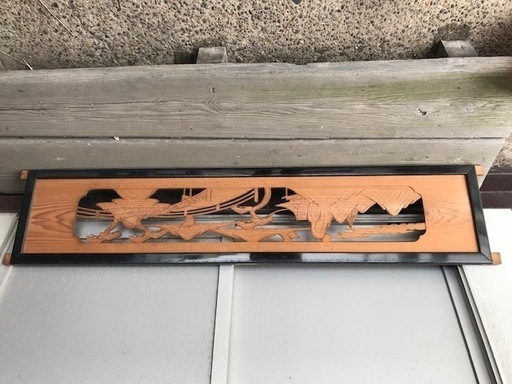 木製欄間8