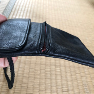 ★値下げ！本革ポーチの画像
