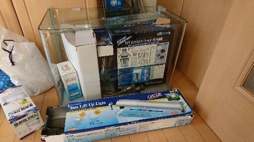 水槽 60サイズ 曲げガラス 一式