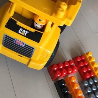 【CAT】MEGA BLOKS ダンプカー　トラック（大）ブロック
