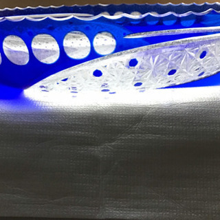 切子硝子の盛り鉢　値下げ‼️の画像