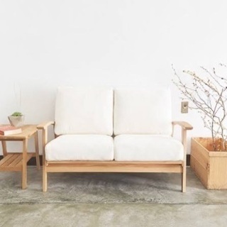 Urban research doors 2人掛けソファー　bothy sofa 2p ナチュラル色