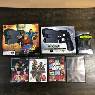 プレイステーションソフトとコントローラー