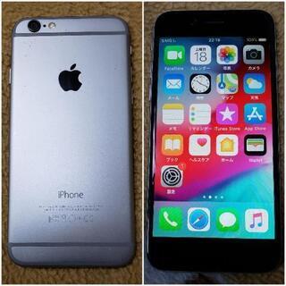 iPhone6シルバー 16G au バッテリー新品