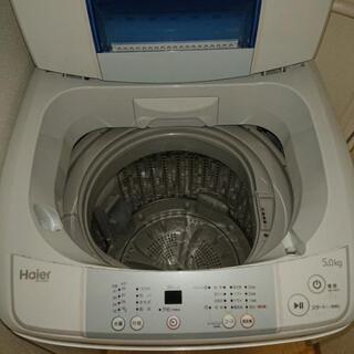 洗濯機　Haier 5.0K 2015年製の画像