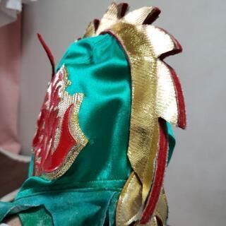 プロレス団体　ドラゴンゲートのドラゴンキッドのサイン入りマスクを売ります。の画像