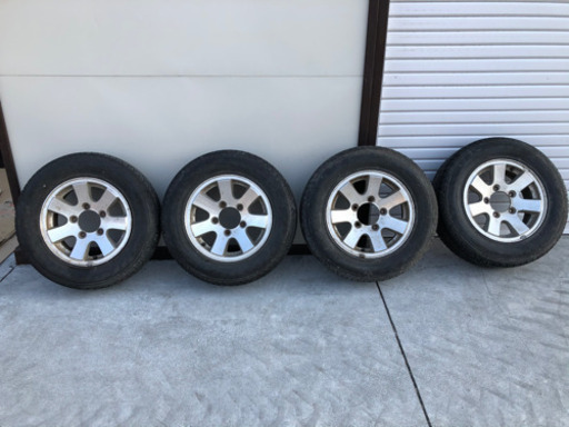 ジムニー　アルミホイール　腐食あり