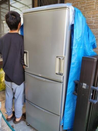 【お話中】SHARPノンフロン冷蔵庫 345L 左右両開きタイプ