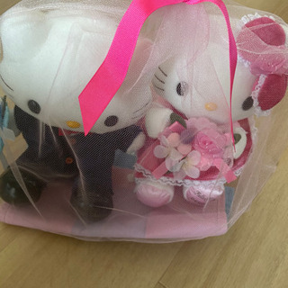 キティちゃん　電報用ぬいぐるみセット