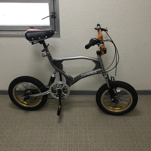 BMX ミニベロ サスペンション 自転車 16インチ