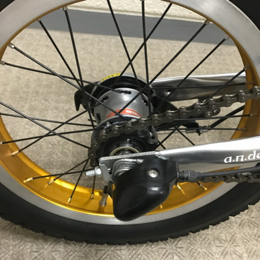 BMX ミニベロ サスペンション 自転車 16インチ