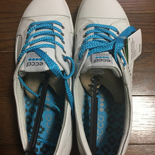 エコー(ecco)女性用スパイクレスゴルフシューズ 24.5cm