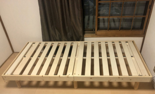 すのこシングルベッド