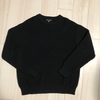 いい感じのブラックニットになります(♡∀♡)