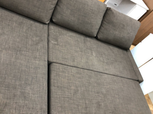 【IKEA】3人掛けソファベッド FRIHETEN  ?自社配送時?代引き可?※現金、クレジット、スマホ決済対応※