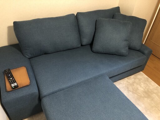 ソファー（新品：幅167ネイビー）