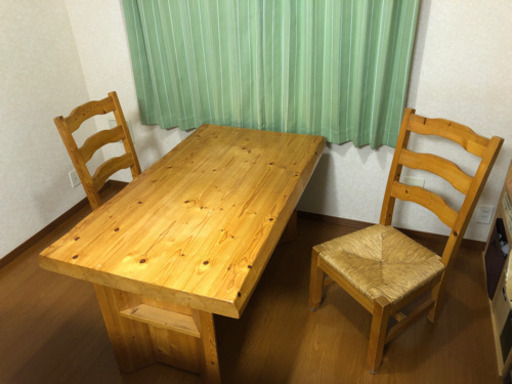 木目ダイニングセット