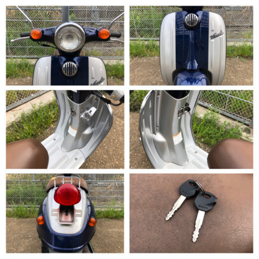 【動藤沢市発 スズキ ベルデ ヴェルデ CA1MA 現状車 2スト 原付 下取り可能 配送・現車確認などご相談ください。