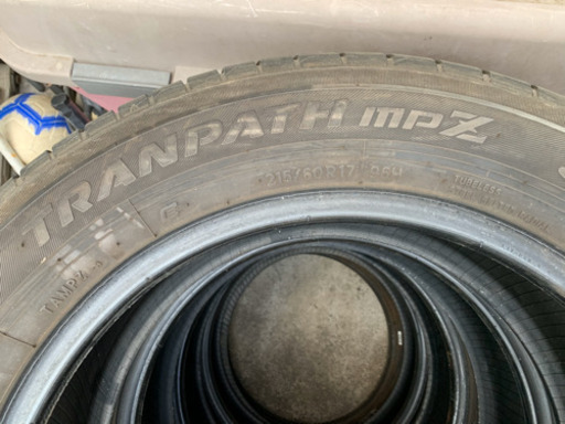 215/60R17 トーヨー中古4本セット！！