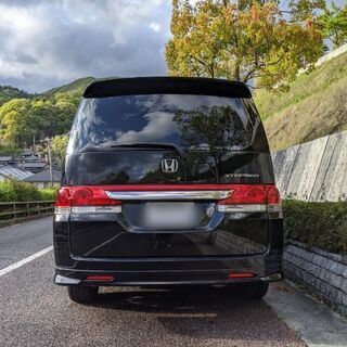 ステップワゴン　RG1  ブラック　両側電動スライド　個人出品の画像