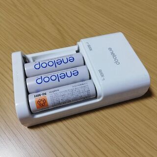 中古　充電池(エネループ)