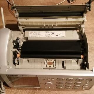 Panasonic 電話ファックス KX-PW608-S 子機 取説つきの画像