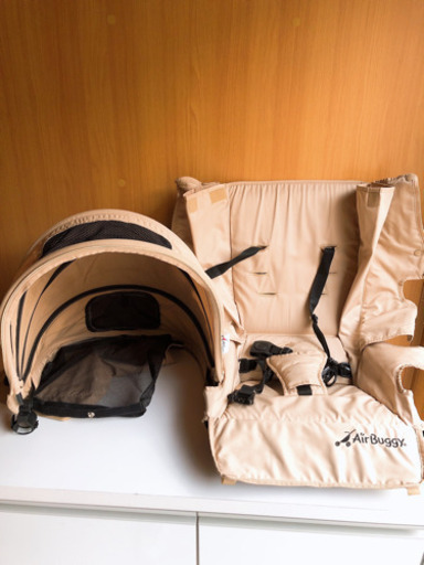 エアバギーココブレーキ着せ替えシートとキャノピー4月末まで！