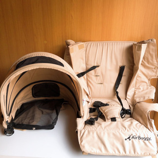 エアバギーココブレーキ着せ替えシートとキャノピー4月末まで！