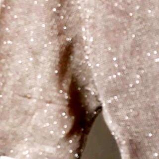 急募🔊 未使用に近い❕ラメゴールド 透け感あり XSの画像