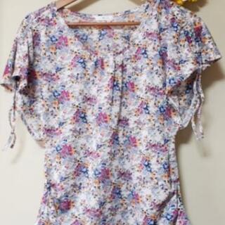 急募🔊未使用に近い❕花柄 2wey 紐 トップス M