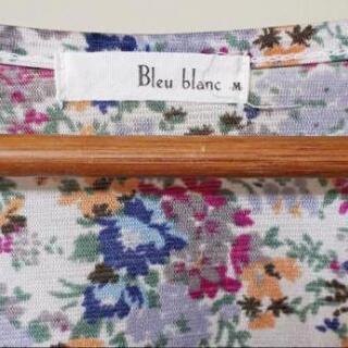 急募🔊未使用に近い❕花柄 2wey 紐 トップス Mの画像