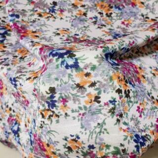 急募🔊未使用に近い❕花柄 2wey 紐 トップス Mの画像