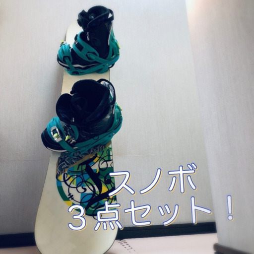 SALOMON ３点セット　スノーボード & BINDING & BOOTS