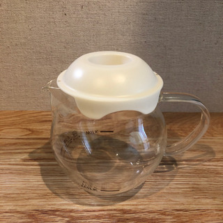 ハリオ　ミルクスチーマー用　ガラスポット