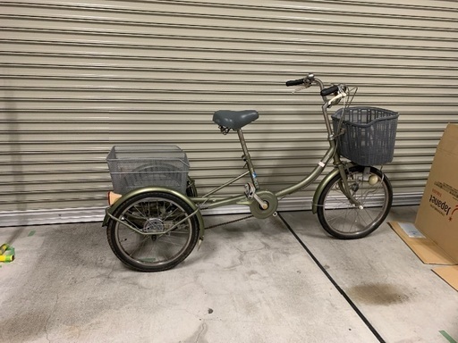 大人用三輪車　ナショナル製20×18インチ