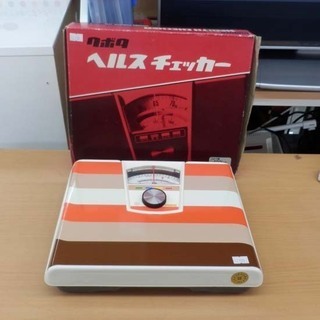 ▶体重計 レトロ クボタ カラフル インテリアに ヘルスメーター...
