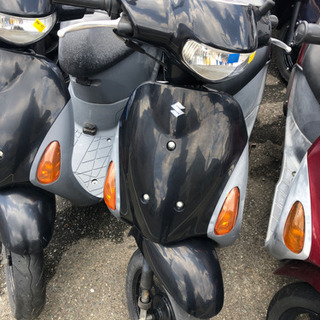 SUZUKI  レッツ4 黒色　実働　福岡市南区