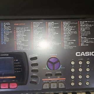 カシオ　キーボードCTK-620Lの画像