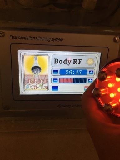 【【ありがとうございました】業務用キャビテーション&ラジオ波（ボディ、フェイシャル両用）