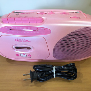 ハローキティ ラジカセ◆RM-120KTピンク かわいい