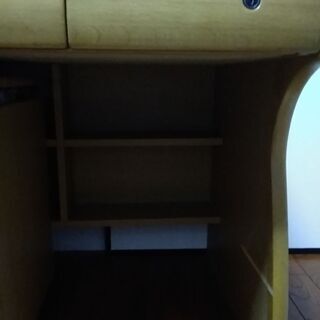 学習机　　本棚　椅子　引きだし付きの画像