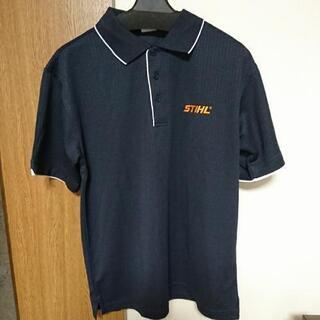 STIHL cool biz シャツ Sサイズ 紺の画像