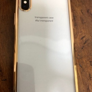 未使用　アイホンX専用ソフトケースの画像